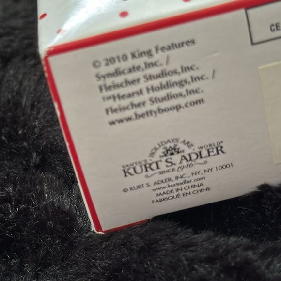 BETTY BOOP 5 Piece ornament set - Picture 10 of 10